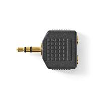 3,5mm jack-splitter verguld (10 stuks) - thumbnail