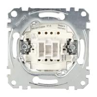 Merten Kruisschakelaar Inzetstuk Meerdere kleuren MEG3117-0000 - thumbnail