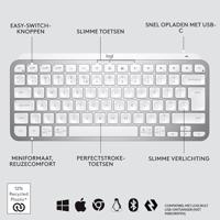 Logitech MX Keys Mini Minimalist Wireless Illuminated Keyboard toetsenbord - thumbnail