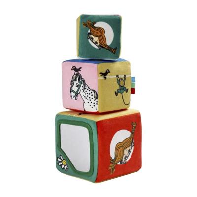 Kinderboekenlicenties Pippi langkous - zachte blokken Kinderboekenlicenties Pippi langkous - zachte blokken