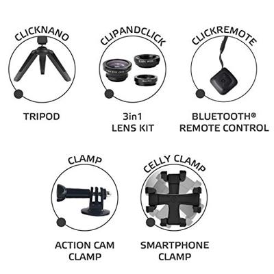 Celly - NANOTRI CLAMP Remote Lens Kit