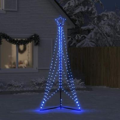 Kerstboomverlichting 483 blauwe LED's 240 cm Kerstboomverlichting 483 blauwe LED's 240 cm