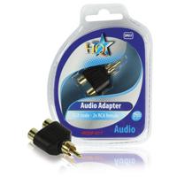 HQ RCA naar 2x RCA audio adapter - thumbnail