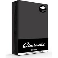 Cinderella splittopper hoeslaken - antraciet - 180x210 cm - Leen Bakker - thumbnail