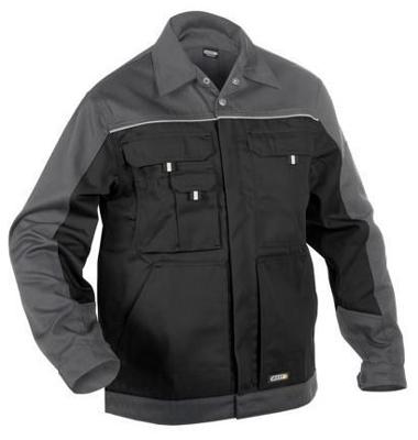 DASSY werkjas lugano p/k zwart/grijs xl