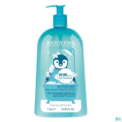 Bioderma Abcderm Schuimende Gel 1l