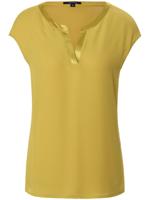 Shirt V-hals Van comma, groen - thumbnail