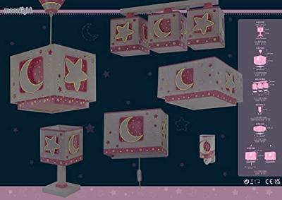 Dalber Kinderkamer hanglampMoonlight roze - 63232S