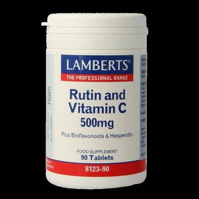 Lamberts Vitamine C 500mg Rutine & Bioflavonoïden Tabletten Lamberts Vitamine C 500mg Rutine & Bioflavonoïden Tabletten