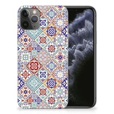 Apple iPhone 11 Pro | TPU | Siliconen hoesje | Tiles Color Apple iPhone 11 Pro | TPU | Siliconen hoesje | Tiles Color