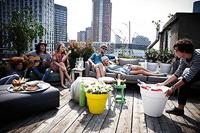 Bloempot Elho Ø 50 cm Plastic Cirkelvormig Rond Modern - thumbnail