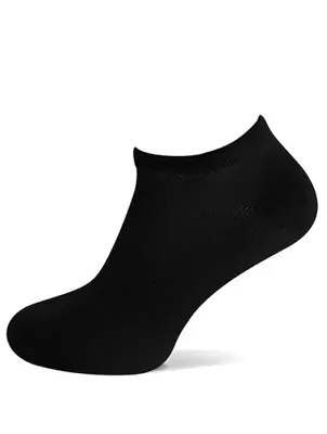 2-paar sneakersokken bamboe - Zachte bamboe enkelsokken voor dames en heren