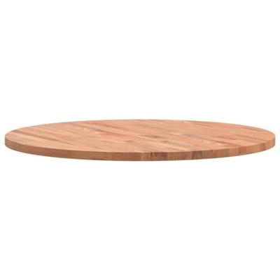Tafelblad rond 80x2,5 cm massief beukenhout