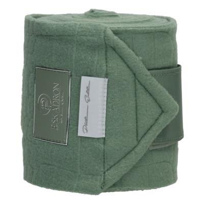 Bandages Eskadron Platinum Fleece Stamped, PAARD in groen Bandages Eskadron Platinum Fleece Stamped, PAARD in groen