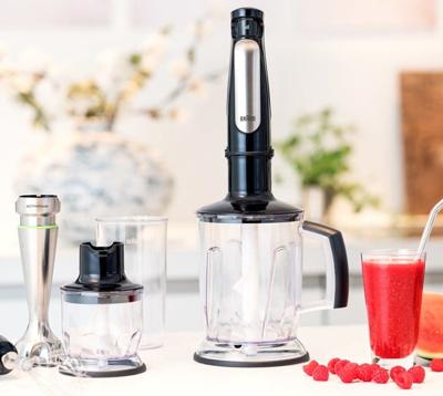 Braun MQ 7045X Staafmixer 1000 W Zwart - thumbnail