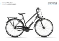 VICTORIA trekkingfiets "treqana 1" (#1) wheel treqana 1 28/55 trap. 7gg carb. grey - thumbnail