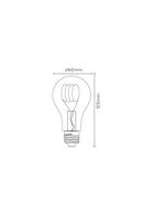 Lucide A60 TWILIGHT SENSOR Filament lamp - Amber - thumbnail