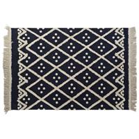 Tapijt DKD Home Decor Beige Marineblauw (160 x 230 x 1 cm) - thumbnail