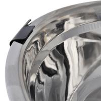 VidaXL Verstelbare dubbele honden / katten voederbak (2 x 4,1l rvs bakken) - thumbnail