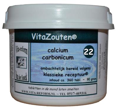 Vitazouten Nr. 22 Calcium Carbonicum 360st Vitazouten Nr. 22 Calcium Carbonicum 360st