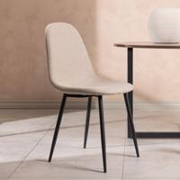 Nohr Eetkamerstoel 'Austina' Bouclé, kleur Beige - thumbnail