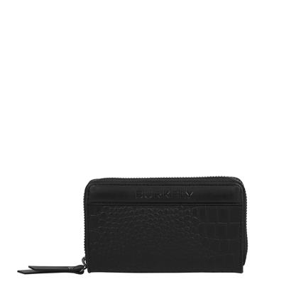 BURKELY CASUAL CARLY ZIP AROUND WALLET-Black