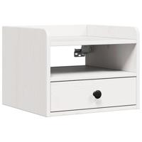 Nachtkastje 2 pcs Wit 38 x 36 x 29.5 cm Massief grenenhout - thumbnail