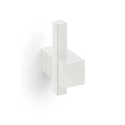 Zack Carvo Handdoekhaak - 7x5cm - enkel - wit 40813