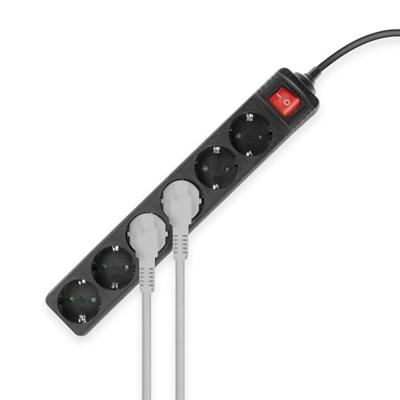ACT AC2460 Stekkerdoos 6-voudig