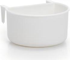 Kunststof voederbak voor vogels wit Kunststof voederbak voor vogels wit