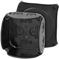 Hensel KF 0200 B Aftakkast (l x b x h) 62 x 93 x 93 mm Zwart IP66, IP67, IP69 1 stuk(s) - thumbnail