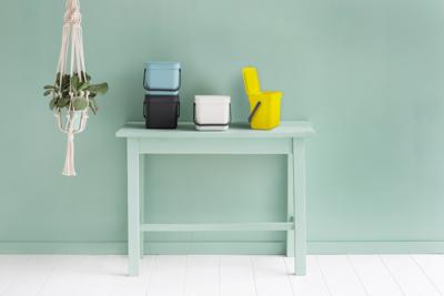 Brabantia sort & go afvalbak 3l grijs