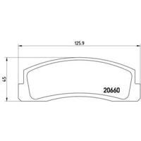 Remblokken set P41002 - thumbnail