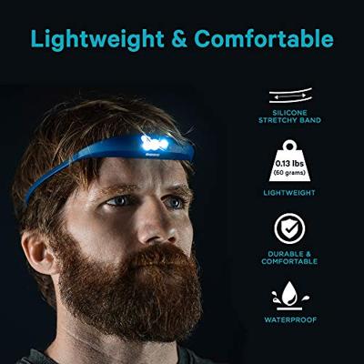Knog led hoofdlamp "bandicoot" led headlight bandicoot indigo - thumbnail