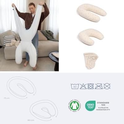 Kussen 2-in-1 B.LOVE BABYMOOV beige