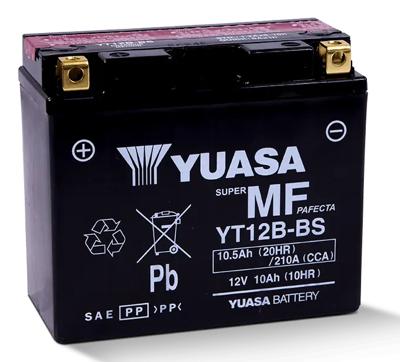 Yuasa YT12B-BS Motoraccu 12 V 10 Ah N/A