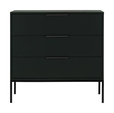 WOOOD Ladekast / Commode 'Adam' kleur Zwart