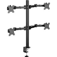SpeaKa Professional SP-MM-540 Monitorbeugel 4-voudig 43,2 cm (17) - 81,3 cm (32) Zwart Kantelbaar en zwenkbaar, Draaibaar, In hoogte verstelbaar - thumbnail