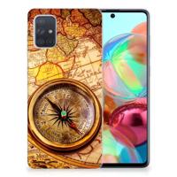 Samsung Galaxy A71 | Silliconen Back Cover | Kompas - thumbnail