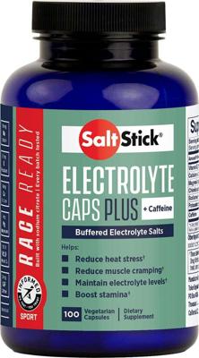 SaltStick Electrolytes Caps Plus+Caffeine 100 pcs.