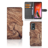 OnePlus Nord 2 5G | Book Style Case | Tree Trunk | Portemonnee hoesje - thumbnail