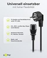 goobay Eurostekker > C13 voedingskabel - thumbnail