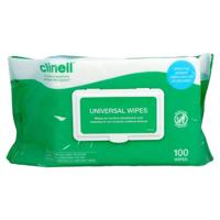 Clinell Universal Think Wipes 100 - thumbnail