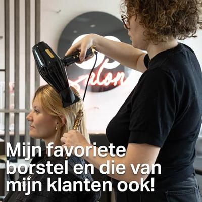 Olivia Garden Wavy Bristles Gold&Brown Brush Ø15mm Olivia Garden Wavy Bristles Gold&Brown Brush Ø15mm