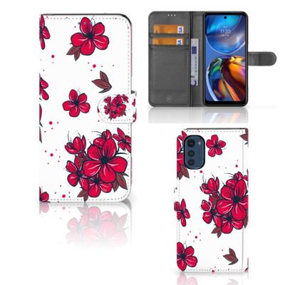 Motorola Moto E32 | Moto E32s Hoesje Blossom Red Motorola Moto E32 | Moto E32s Hoesje Blossom Red