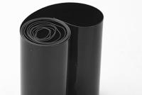 Krimpkous 70mm, Zwart (1m) - thumbnail