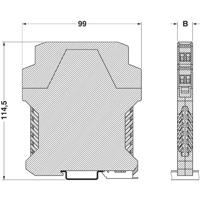 Phoenix Contact ME 17,5 UT GN 2906775 Behuizing onderkant 17.6 x 99 x 107.3 Groen 10 stuk(s) - thumbnail