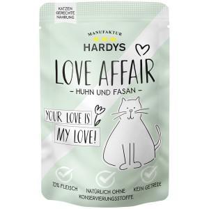 Hardys Love Affair kip met fazant natvoer kat (zakjes) 12 x 100 g