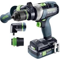 Festool TDC 18/4 5,0/4,0 I-Set QUADRIVE Accu Schroefboormachine 18V 4.0/5.0Ah + 1x Hulpstuk in Systainer - 577612 - thumbnail