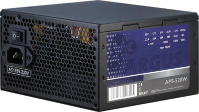 Inter-Tech Argus APS PC-netvoeding 520 W ATX